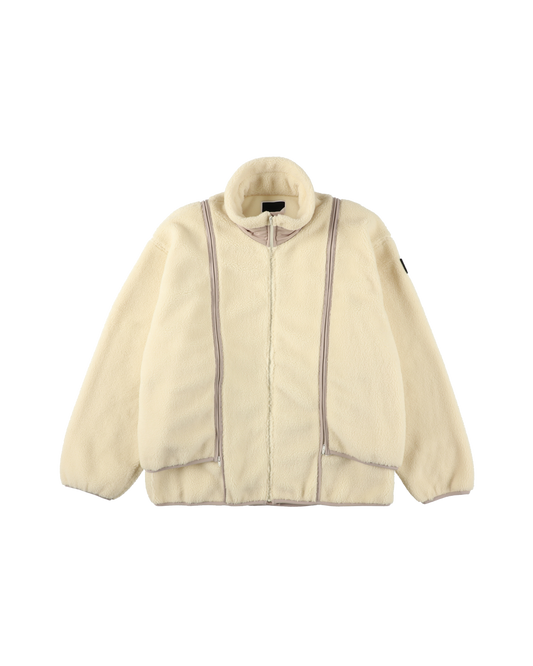 NOREN BOA FLEECE JACKET IVORY