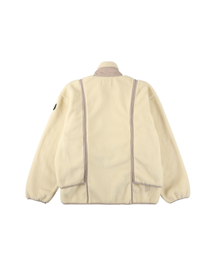 NOREN BOA FLEECE JACKET IVORY