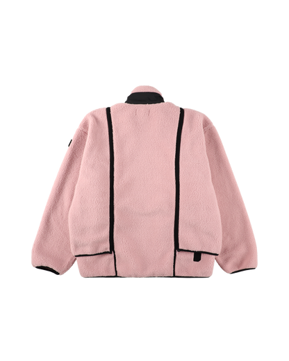 NOREN BOA FLEECE JACKET PINK