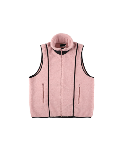 NOREN BOA FLEECE JACKET PINK