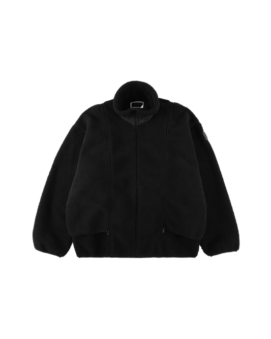 NOREN BOA FLEECE JACKET BLACK