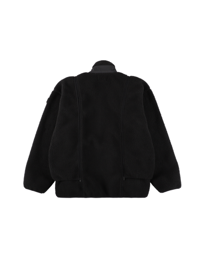 NOREN BOA FLEECE JACKET BLACK