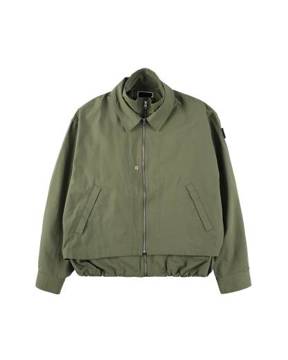 DOUBLE ZIP RIPSTOP JACKET OLIVE DRAB