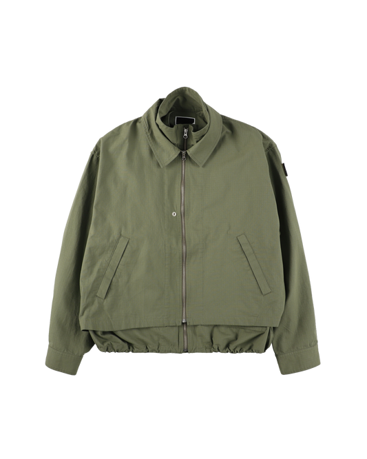 DOUBLE ZIP RIPSTOP JACKET OLIVE DRAB