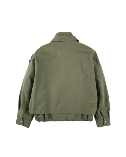 DOUBLE ZIP RIPSTOP JACKET OLIVE DRAB