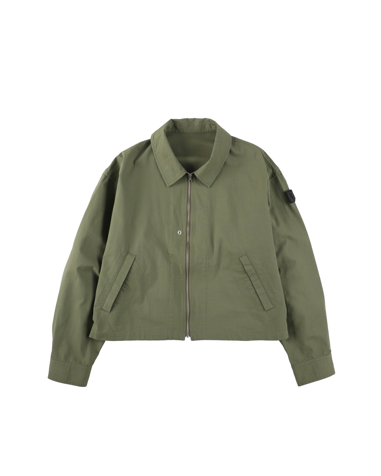 DOUBLE ZIP RIPSTOP JACKET OLIVE DRAB