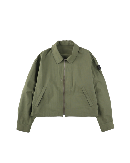 DOUBLE ZIP RIPSTOP JACKET OLIVE DRAB