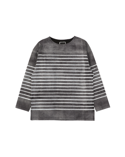 MARINE BOATNECK L/S TEE BLACK