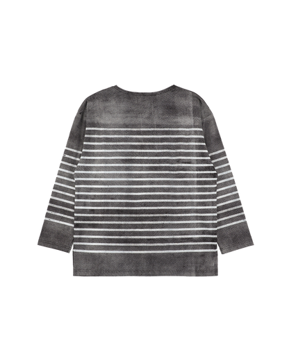 MARINE BOATNECK L/S TEE BLACK