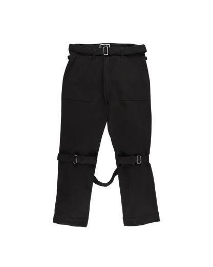 BONDAGE SWEATPANTS BLACK