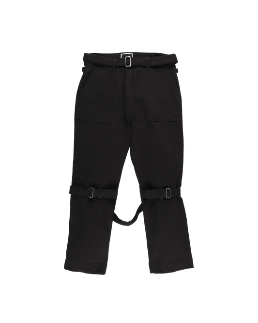 BONDAGE SWEATPANTS BLACK