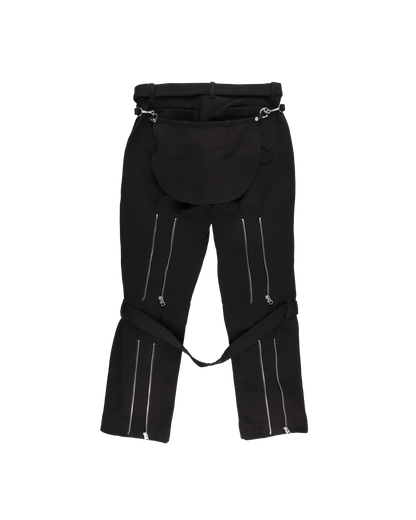 BONDAGE SWEATPANTS BLACK