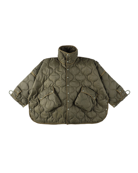 FUTON QUILT COAT OLIVE DRAB