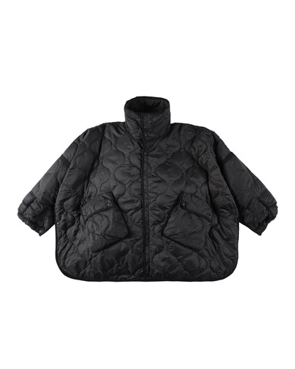 FUTON QUILT COAT BLACK