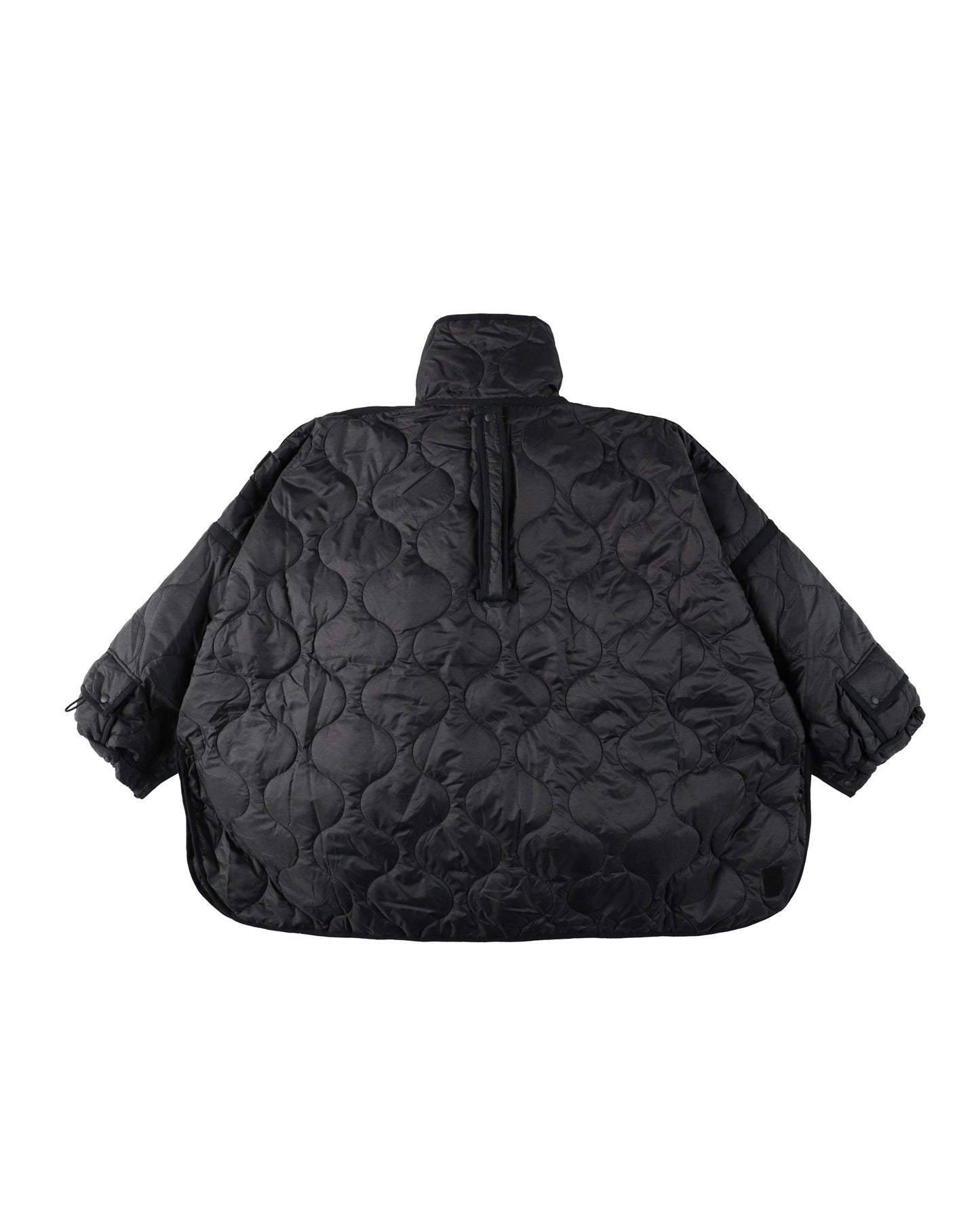 FUTON QUILT COAT BLACK
