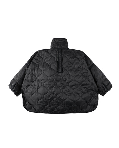 FUTON QUILT COAT BLACK