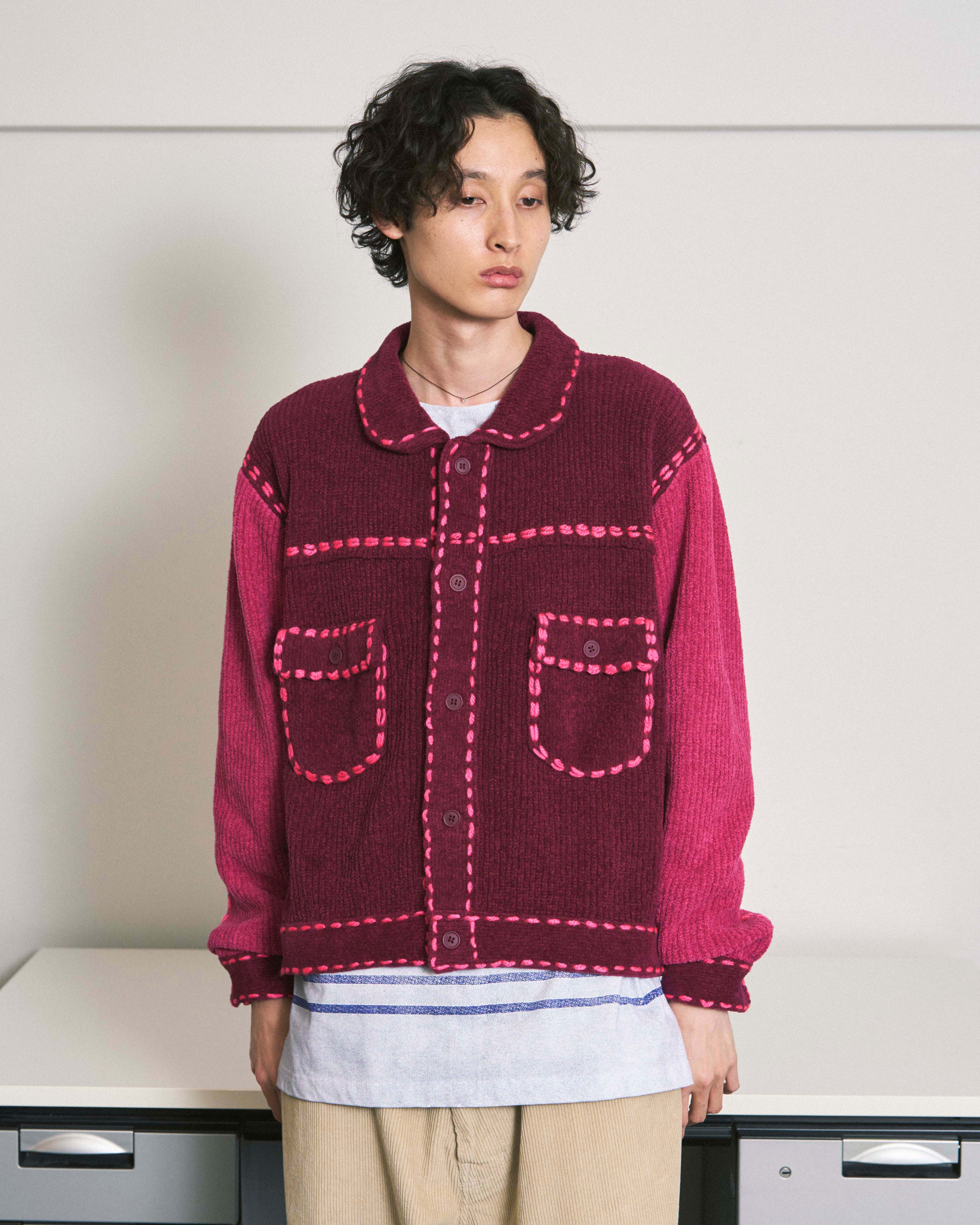 PG1 KNIT BURGUNDY – PHINGERIN