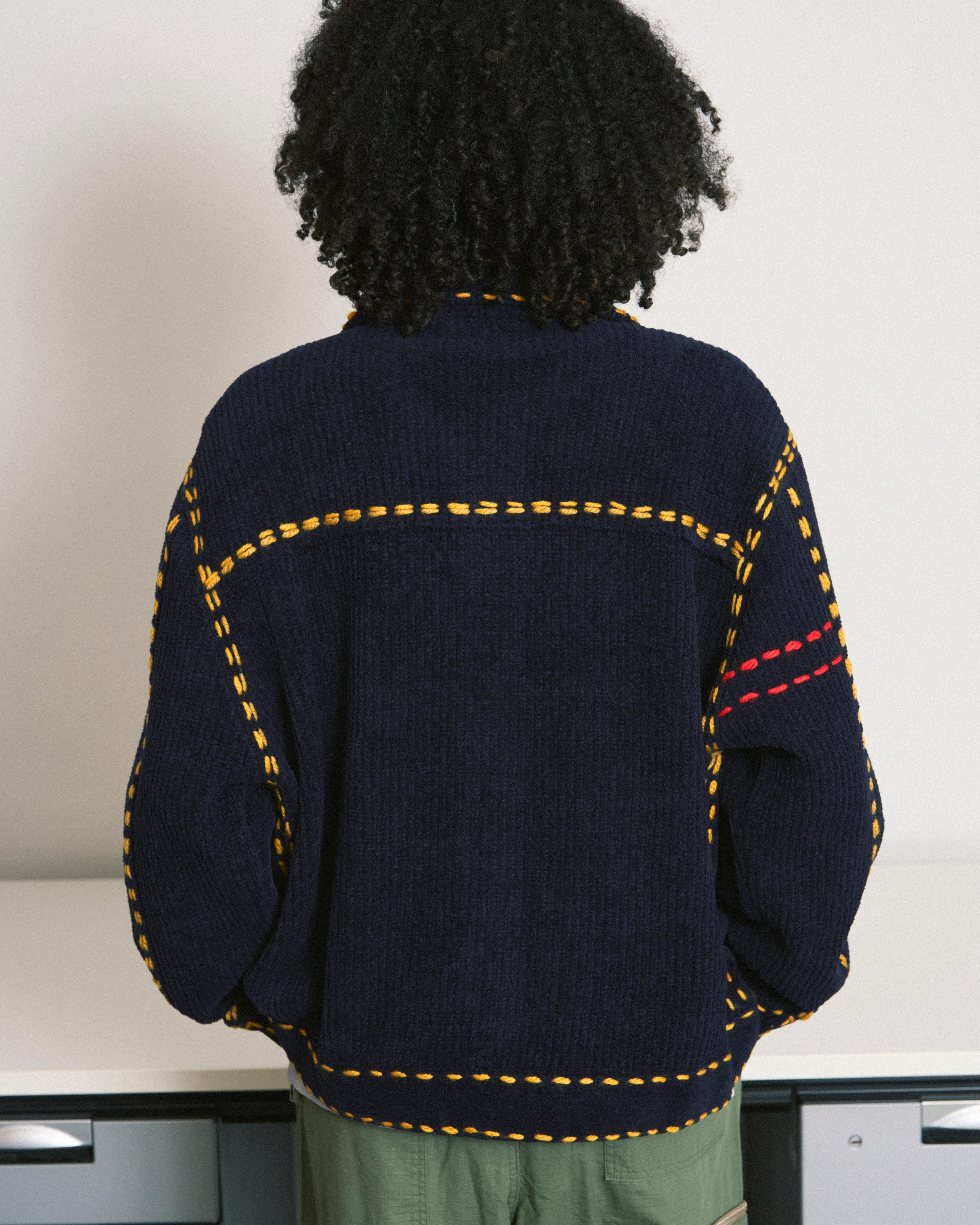 PG1 KNIT NAVY – PHINGERIN