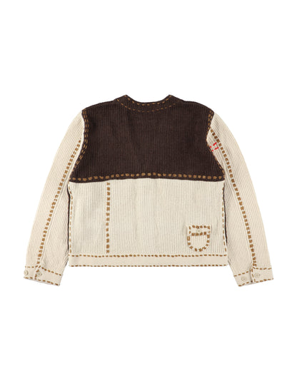 PG1 POCKET CARDIGAN BEIGE