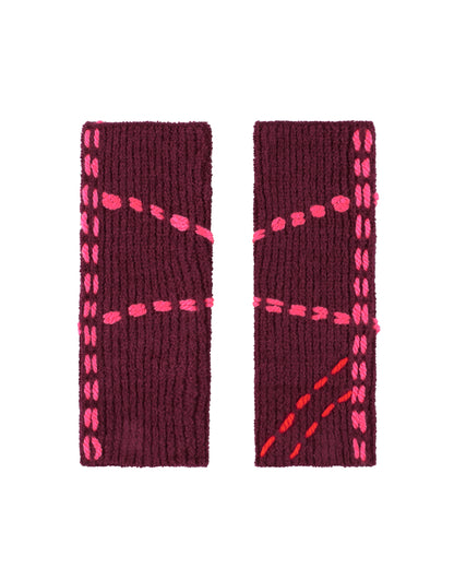 PG1 ARM WARMER BURGUNDY