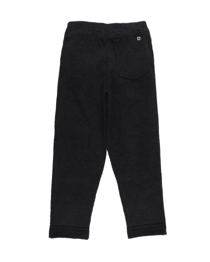 CORDY KNIT PANTS BLACK