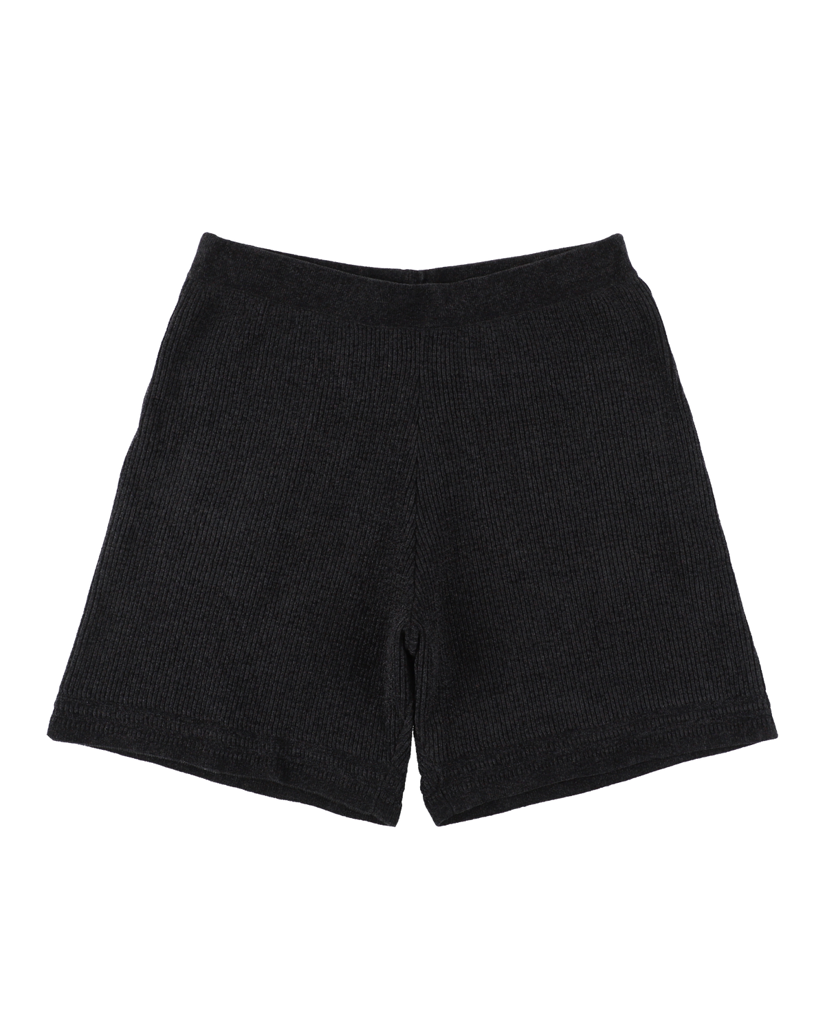 CORDY KNIT SHORTS BLACK