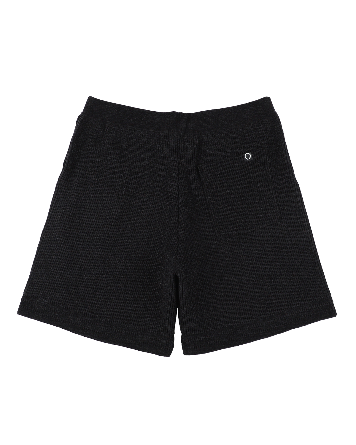 CORDY KNIT SHORTS BLACK
