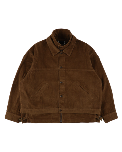 DOUBLE CORD JACKET BROWN