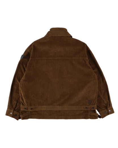 DOUBLE CORD JACKET BROWN