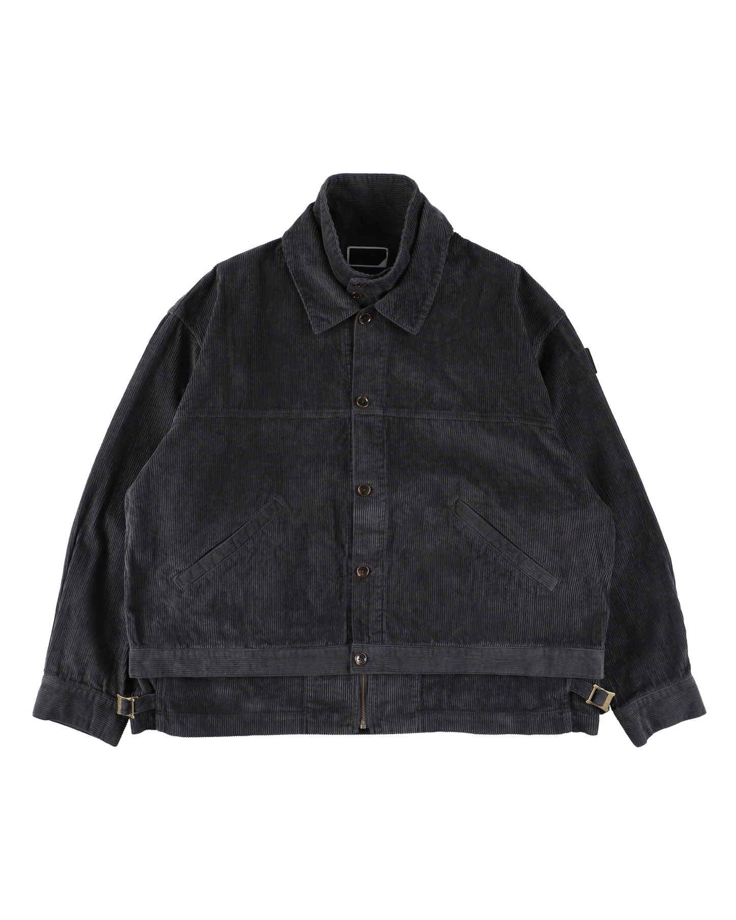 DOUBLE CORD JACKET CHARCOAL