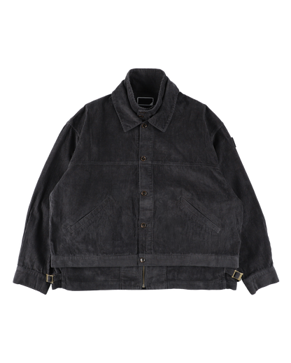 DOUBLE CORD JACKET CHARCOAL