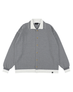 HEATHER GREY x NAVY
