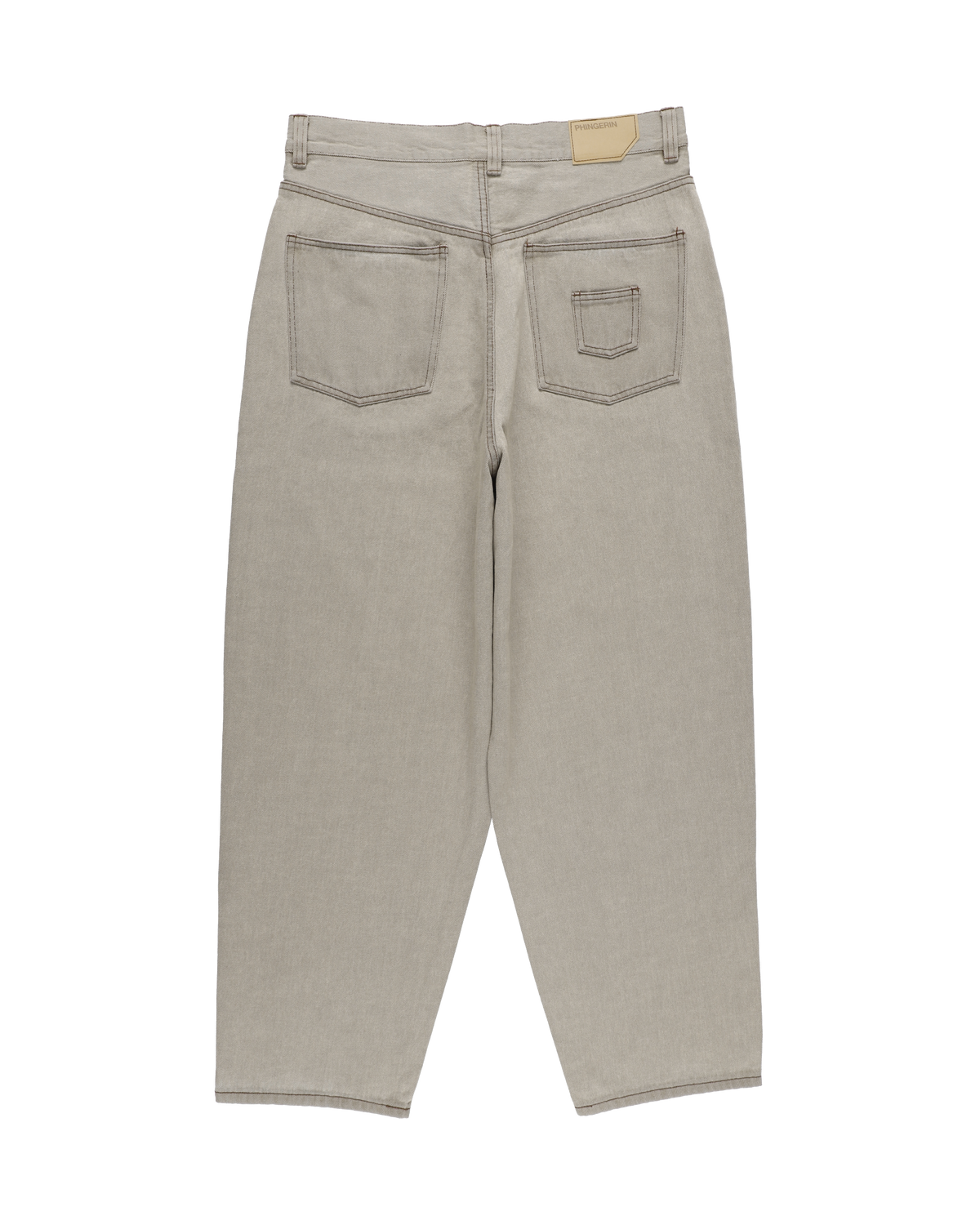 6 POCKET JEANS REGULAR BEIGE