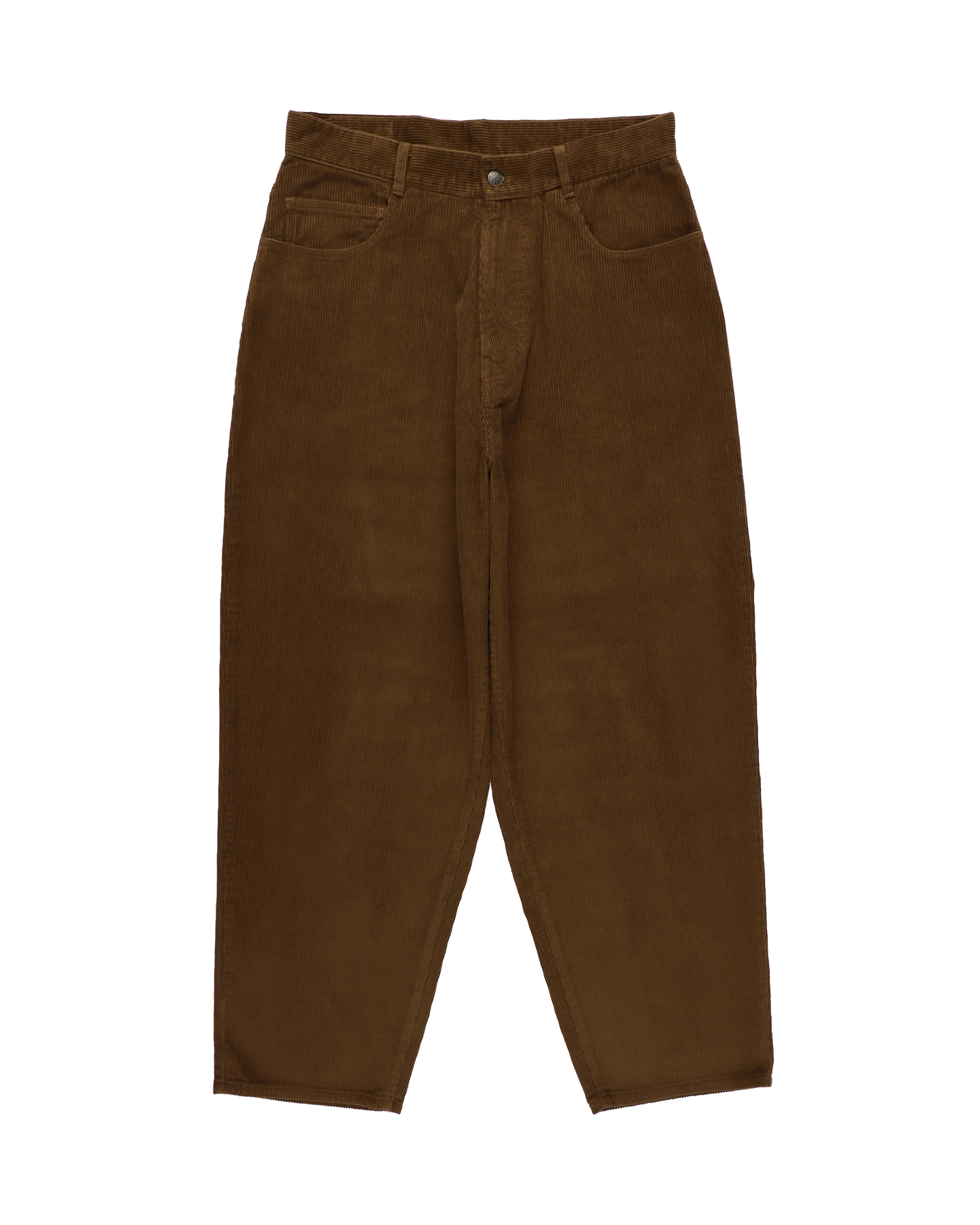 6 POCKET JEANS CORD REGULAR BROWN