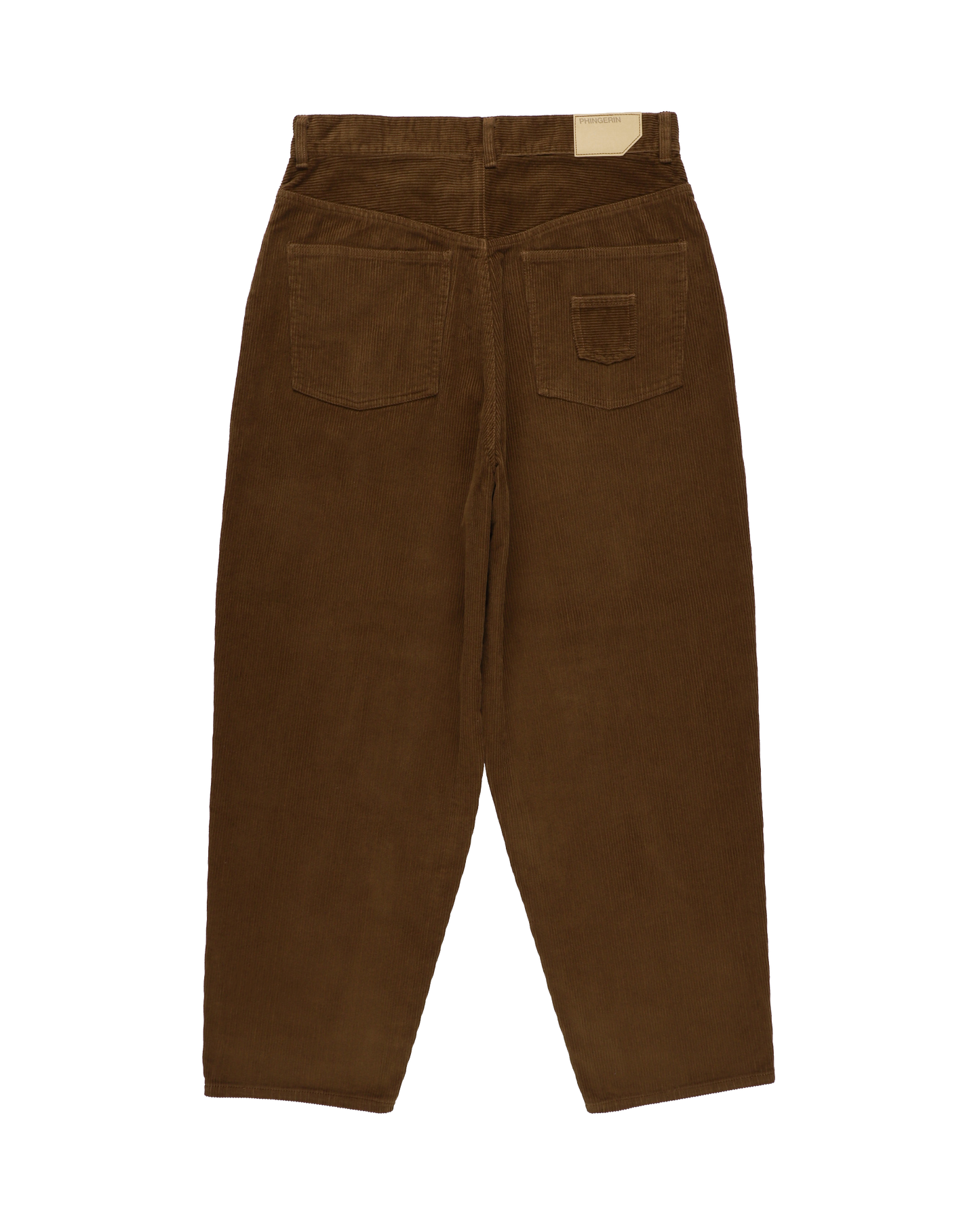 6 POCKET JEANS CORD REGULAR BROWN