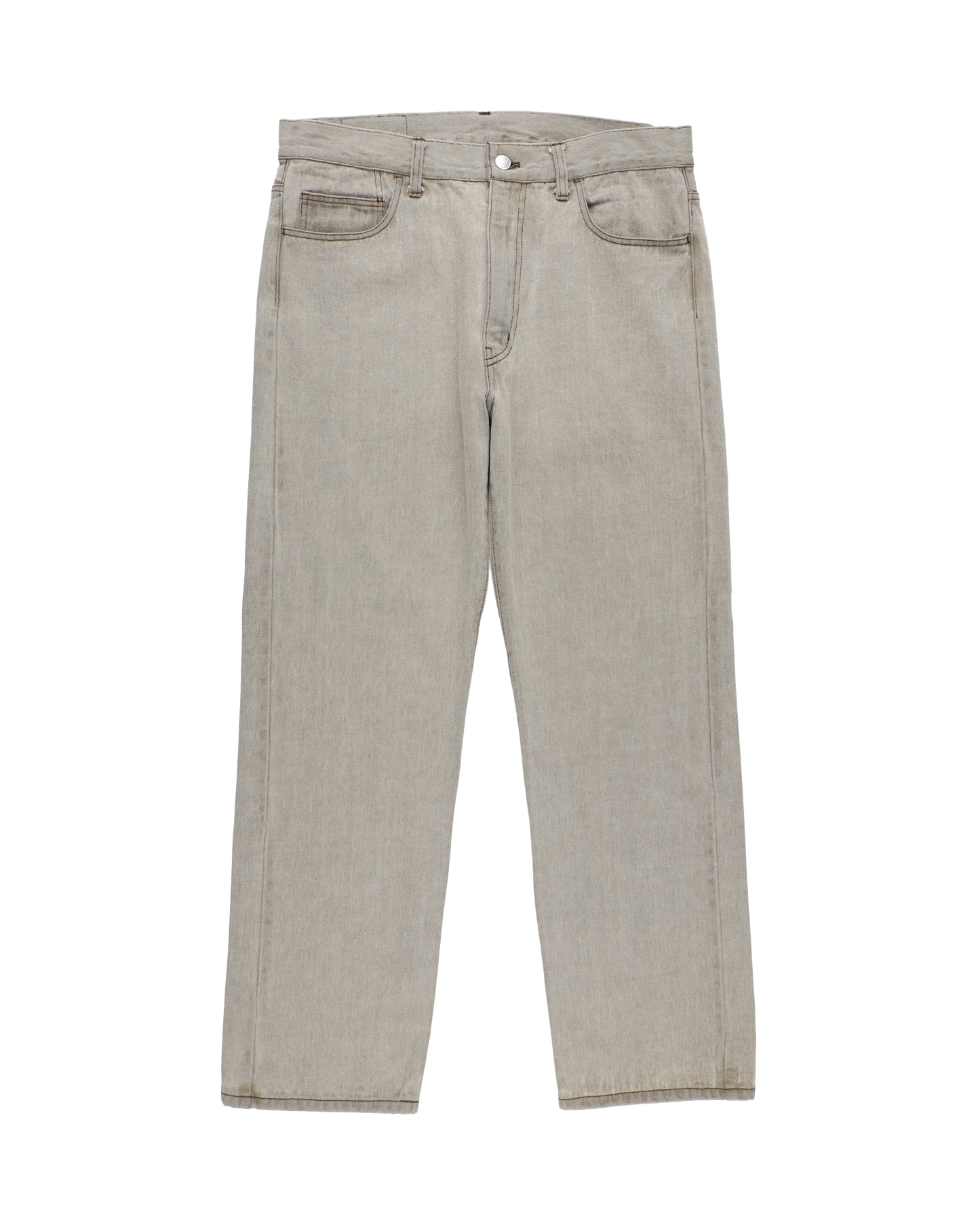 6 POCKET JEANS STRAIGHT BEIGE