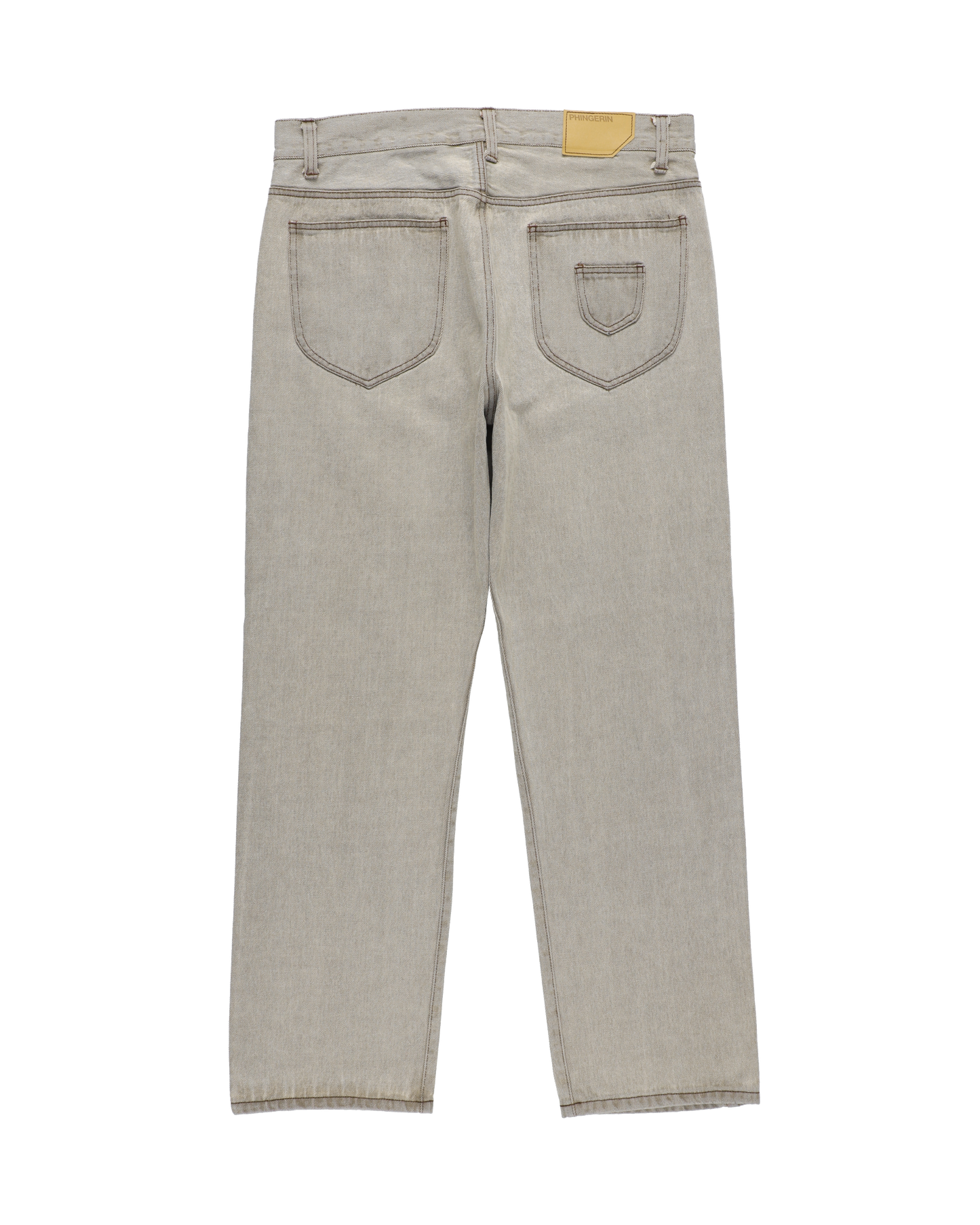 6 POCKET JEANS STRAIGHT BEIGE