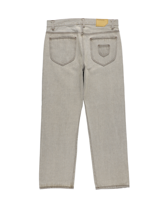 6 POCKET JEANS STRAIGHT BEIGE