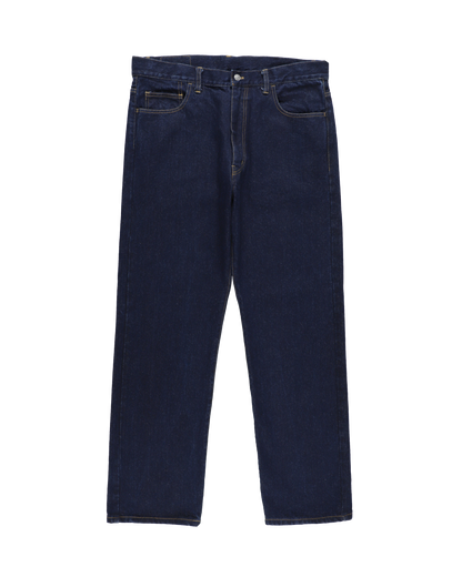 6 POCKET JEANS STRAIGHT NAVY
