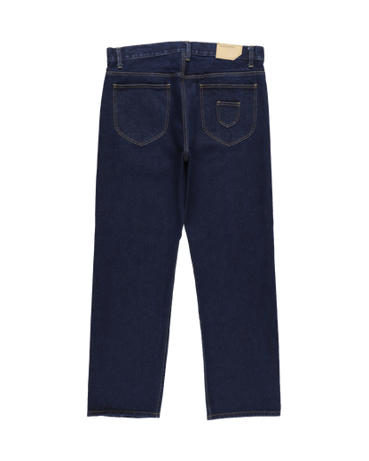 6 POCKET JEANS STRAIGHT NAVY