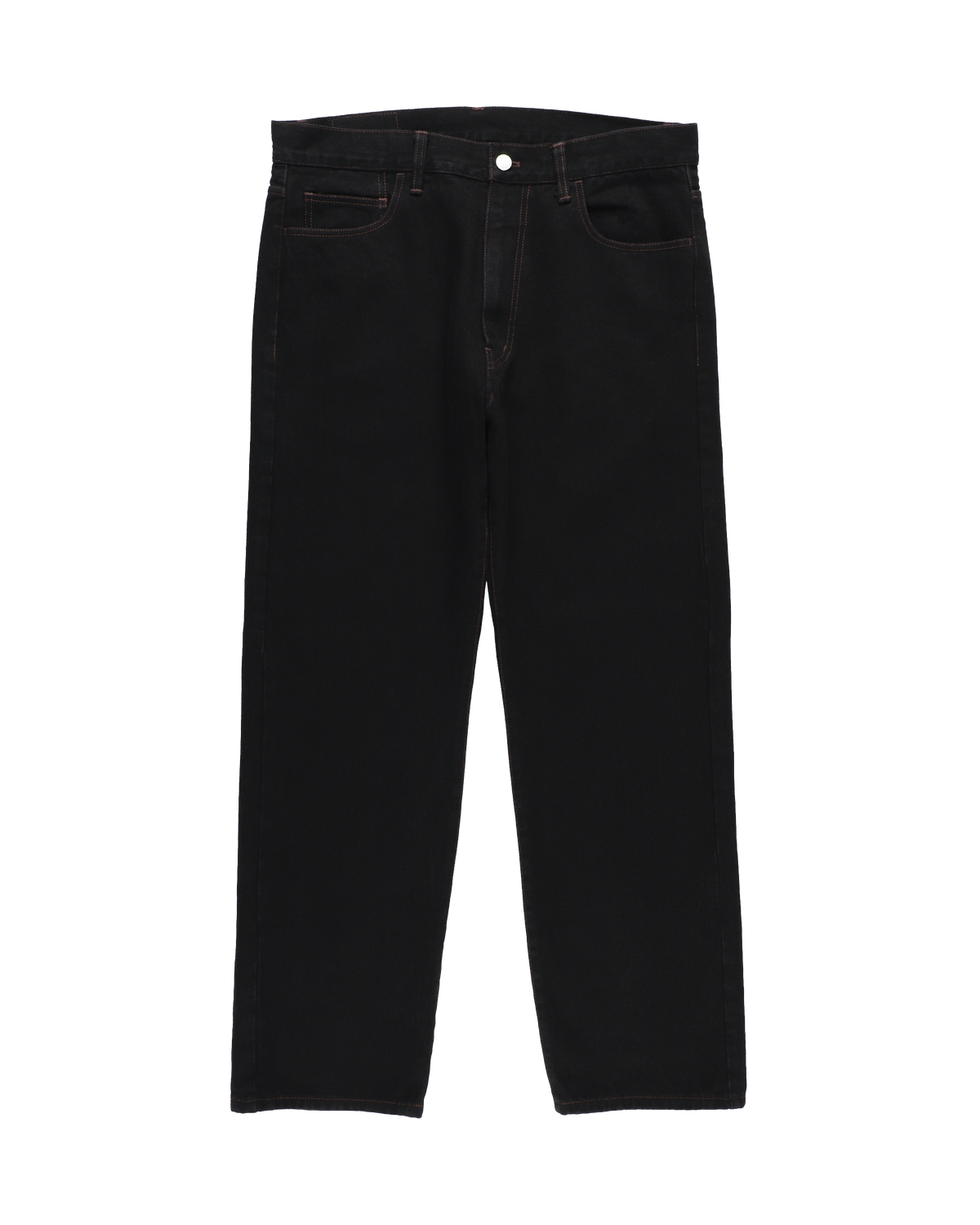 6 POCKET JEANS STRAIGHT BLACK