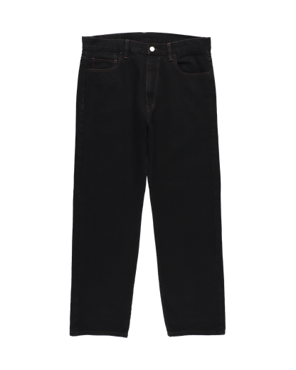 6 POCKET JEANS STRAIGHT BLACK