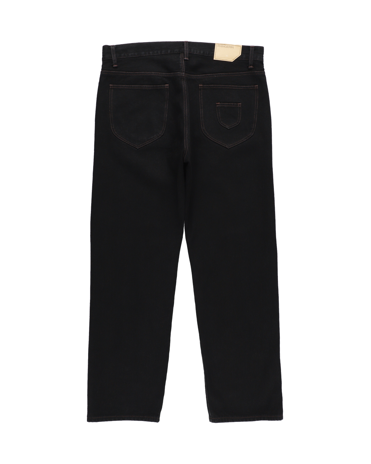 6 POCKET JEANS STRAIGHT BLACK