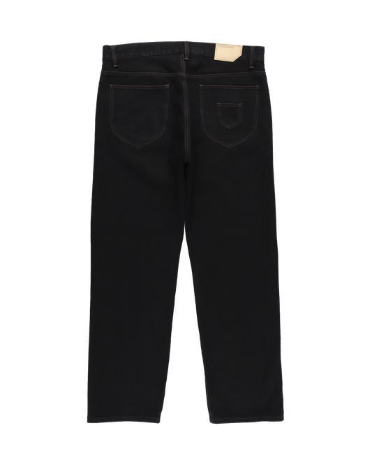 6 POCKET JEANS STRAIGHT BLACK