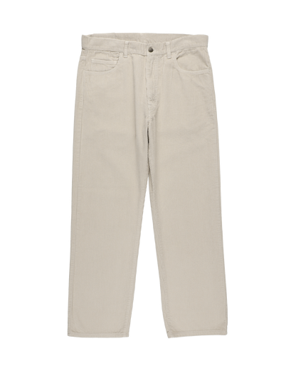 6 POCKET JEANS CORD STRAIGHT IVORY