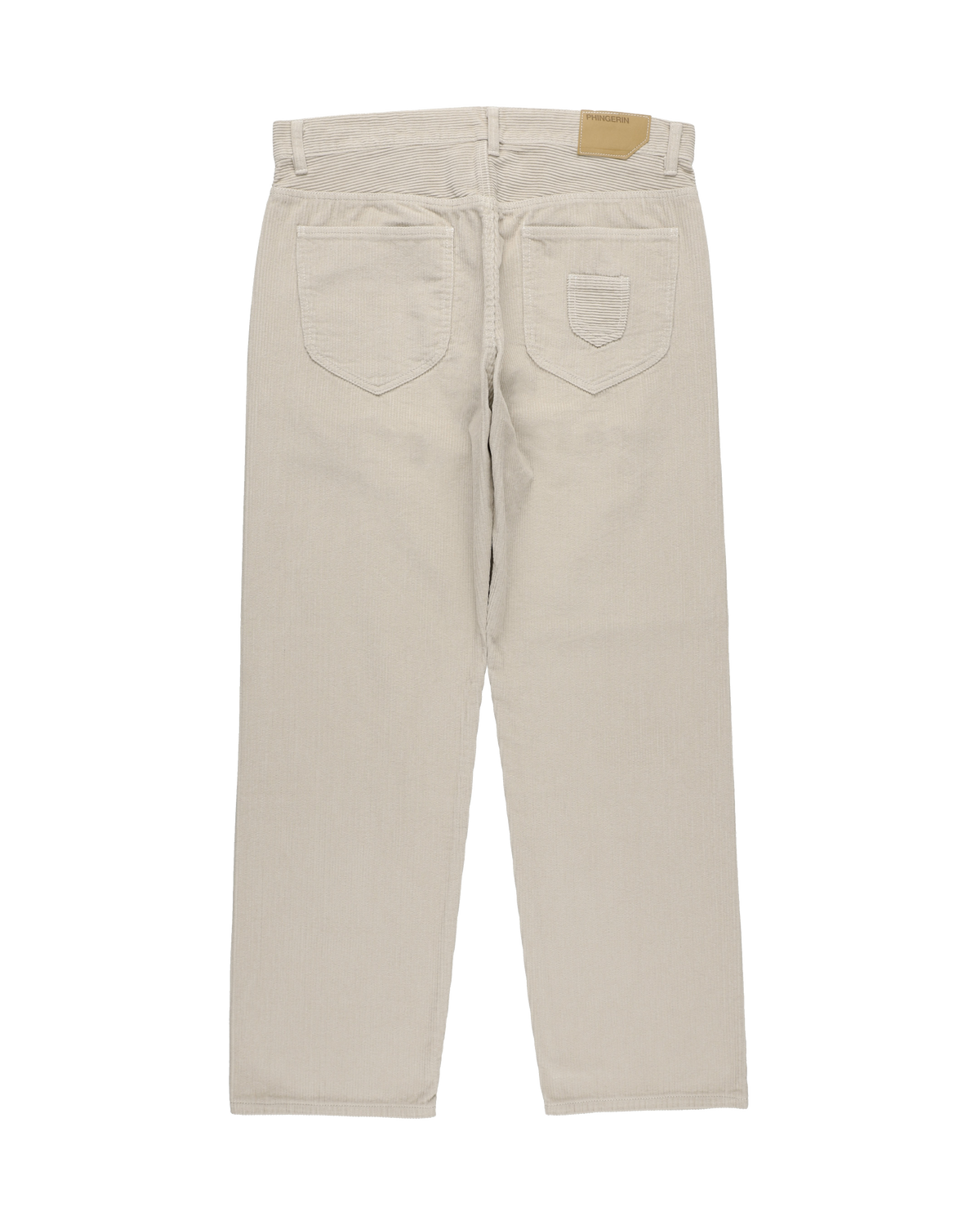 6 POCKET JEANS CORD STRAIGHT IVORY