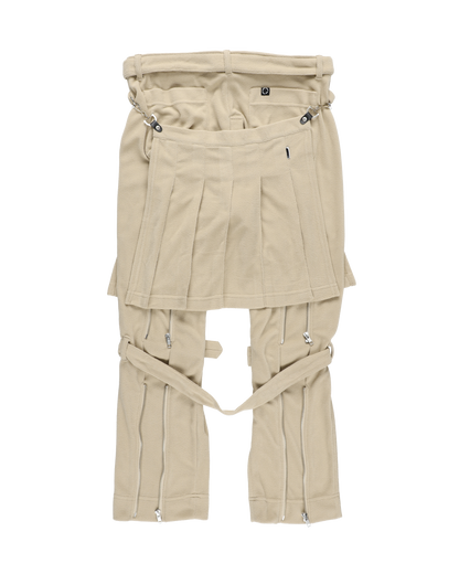 BONDAGE PANTS FLEECE BEIGE