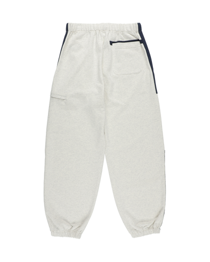 TAPE SWEATPANTS OATMEAL