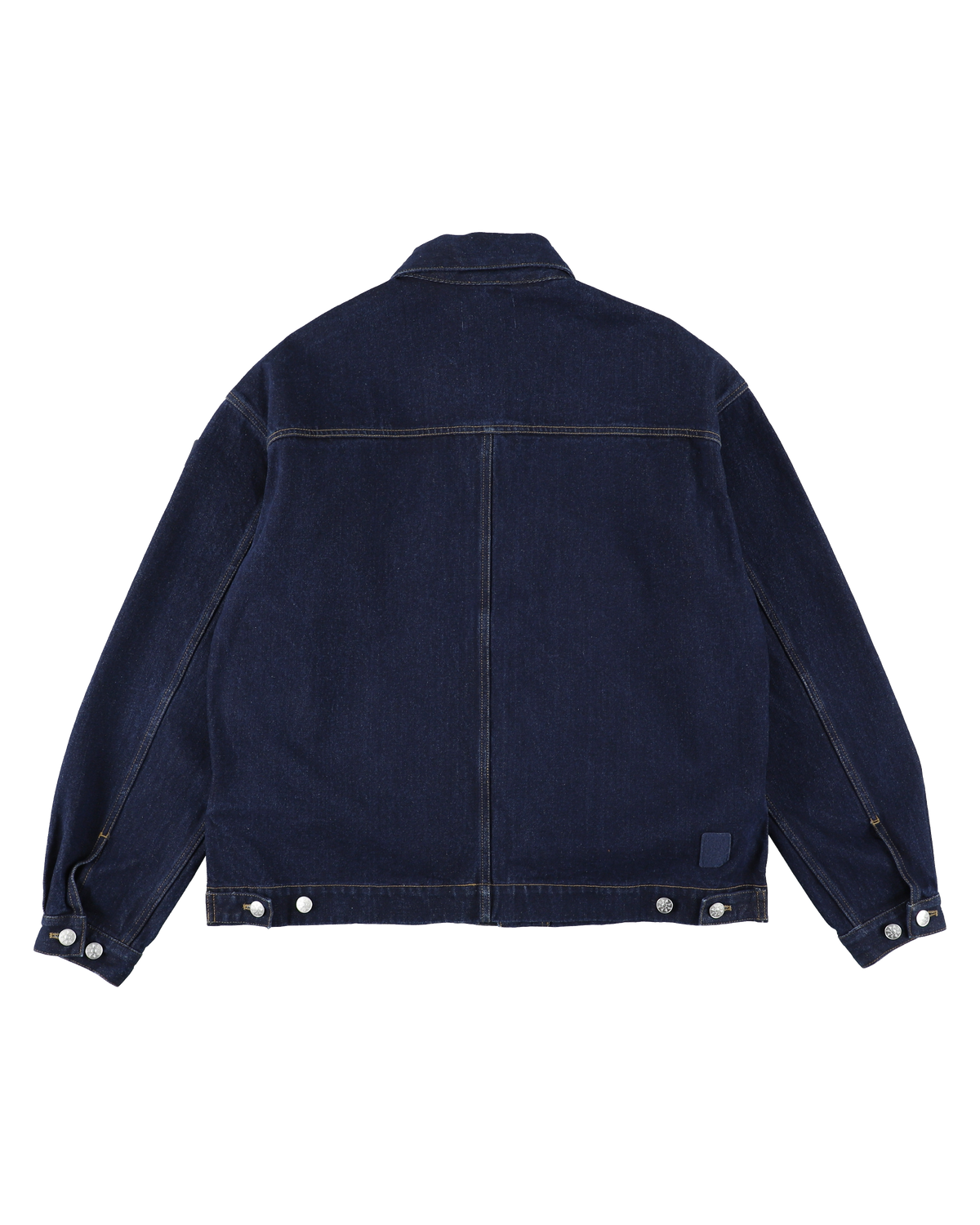 LOOP FRONT DENIM JACKET NAVY