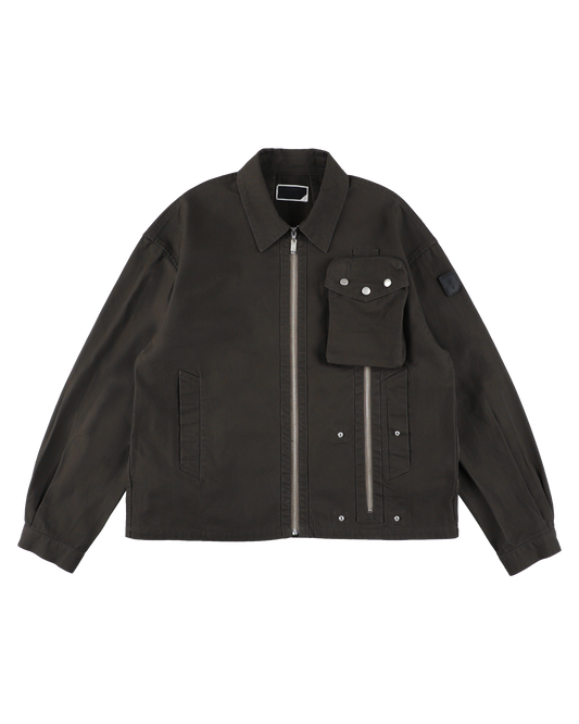 LIFT TRUCKER JACKET CHARCOAL